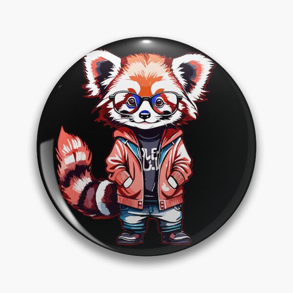 Item preview, Red Panda Cub Watercolor designed and sold by HoruXtore.