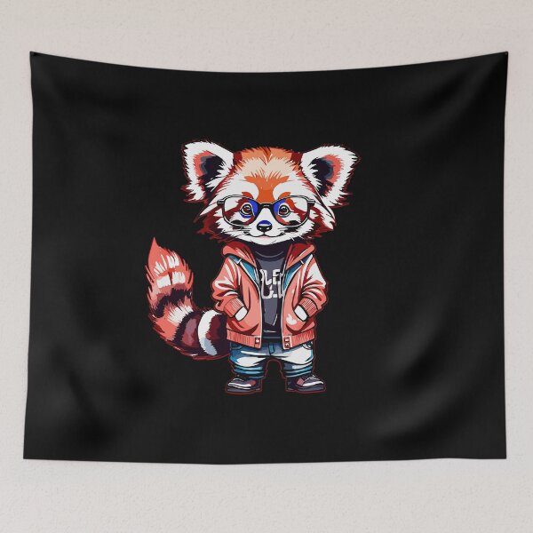 Item preview, Red Panda Cub Watercolor designed and sold by HoruXtore.