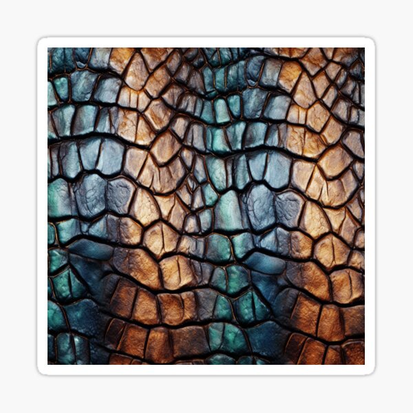 Vista previa del artículo con la obra «Piel de cocodrilo», diseñado y vendido por Beauty  Art Printable.