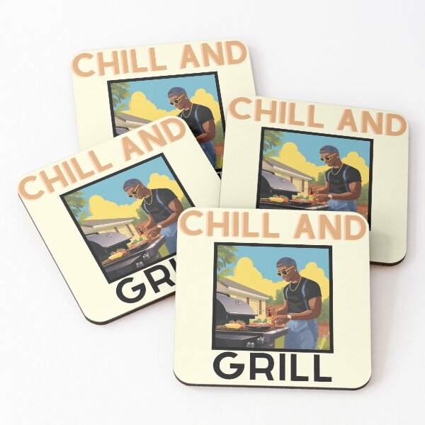 Item preview, Chill and Grill designed and sold by Custom-Print.
