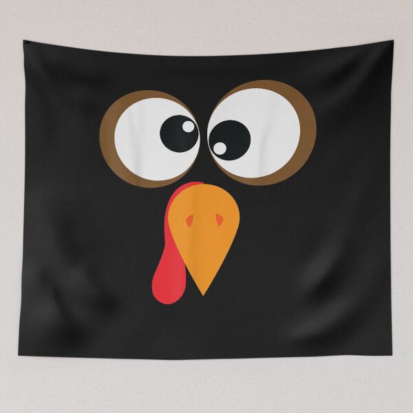 Item preview, Funny Turkey Family Thanksgiving Turkey Face Friendsgiving designed and sold by William Parker.
