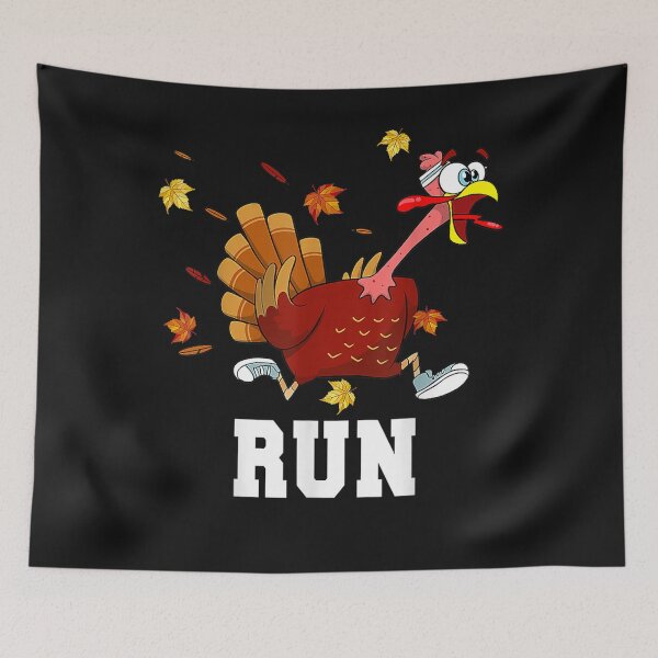 Item preview, Funny Turkey Run Costume Thanksgiving Running Turkey Trot designed and sold by William Parker.