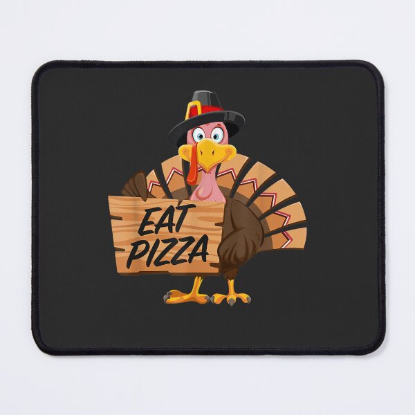 Item preview, Funny Turkey Thanksgiving Eat Pizza Vegan Pilgrim Adult Kids designed and sold by William Parker.