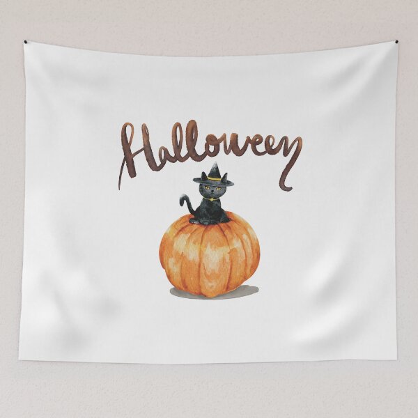 Item preview, Halloween black cat designed and sold by Dreamiist.