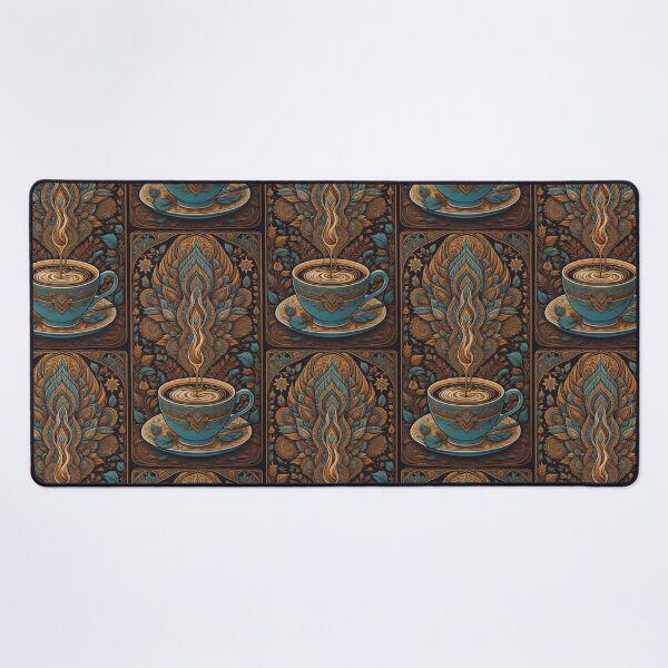 Item preview, Earthy Colorado Coffee Shop Espresso Pumpkin Spice Leaves Trees Trippy designed and sold by CoffeeIsATrip.