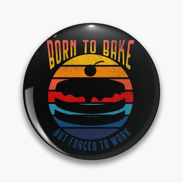 Item preview, Baker Life Love to Bake Born to Bake Forced to Work Funny Cook Gift Baker Christmas designed and sold by ShoniwDesigns.