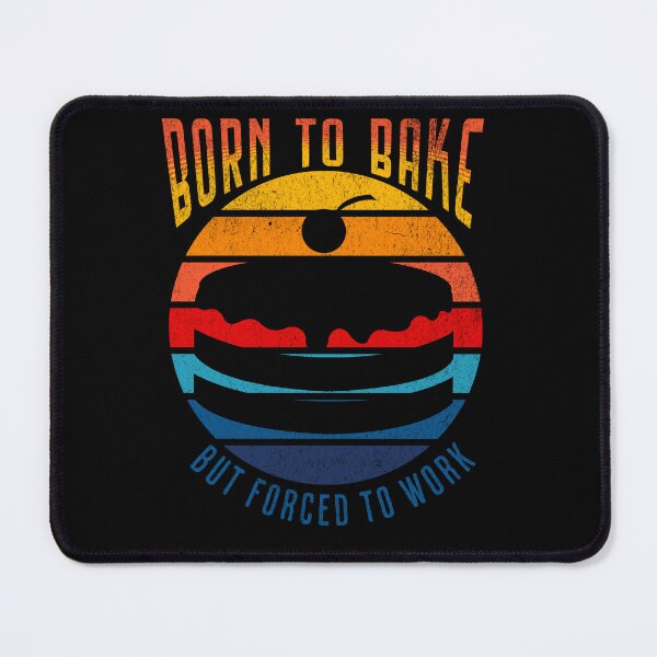 Item preview, Baker Life Love to Bake Born to Bake Forced to Work Funny Cook Gift Baker Christmas designed and sold by ShoniwDesigns.