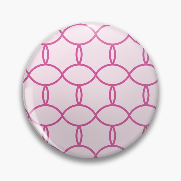 Item preview, Deep Pink Geometric Design On Light Pink Background designed and sold by burbankdesigns.