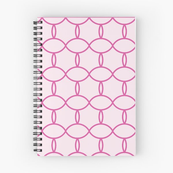 Item preview, Deep Pink Geometric Design On Light Pink Background designed and sold by burbankdesigns.