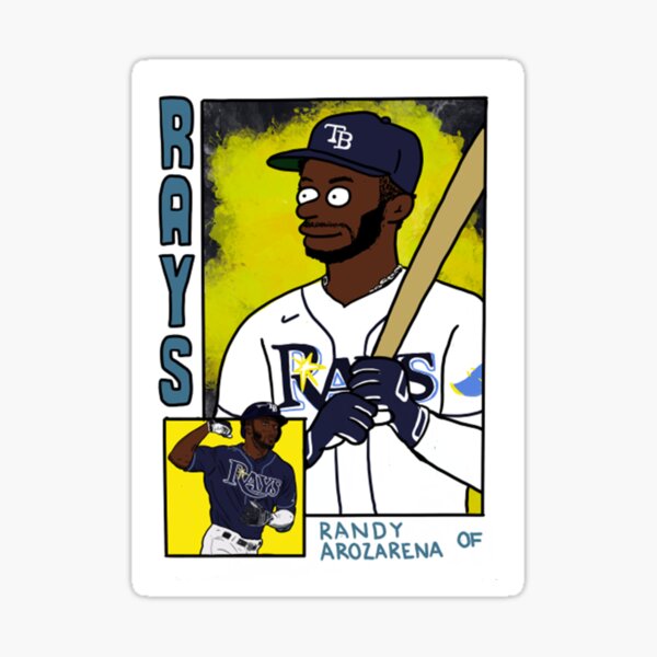 Randy Arozarena Arms Crossed Celebration Sticker for Sale by RatTrapTees