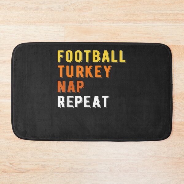 Item preview, Gaming Football Turkey Nap Repeat Pumpkin Men Thanksgiving designed and sold by William Parker.