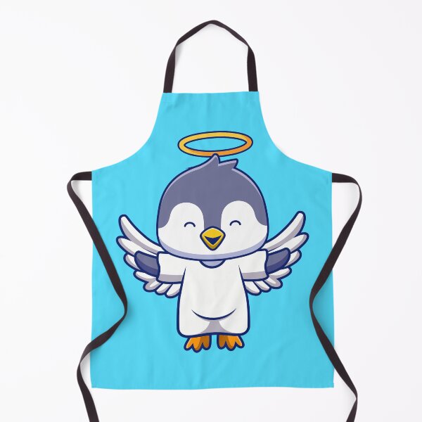 Item preview, Penguin's Heavenly Soar: Cute Angelic Flight designed and sold by hjian8219.