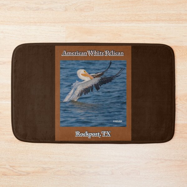Item preview, For The Bird Lover In You. American White Pelican from Rockport, Texas, Birding Rockport, Visit Rockport designed and sold by MoreEZUSA-Here.