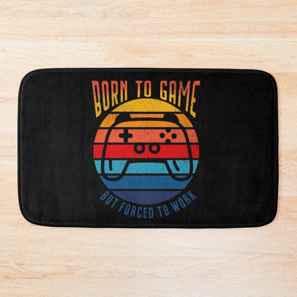 Item preview, Gamer Life Love to Video Game Born to Game Forced to Work Funny Gamer Christmas Gift designed and sold by ShoniwDesigns.