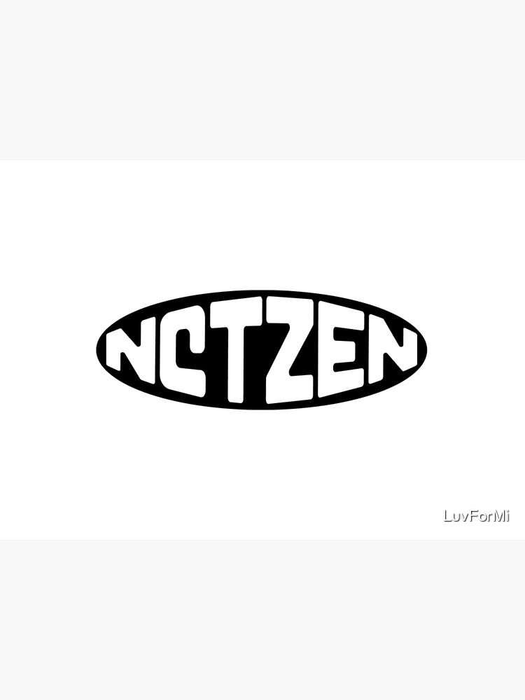 NCT NCTZEN Logo Design Black