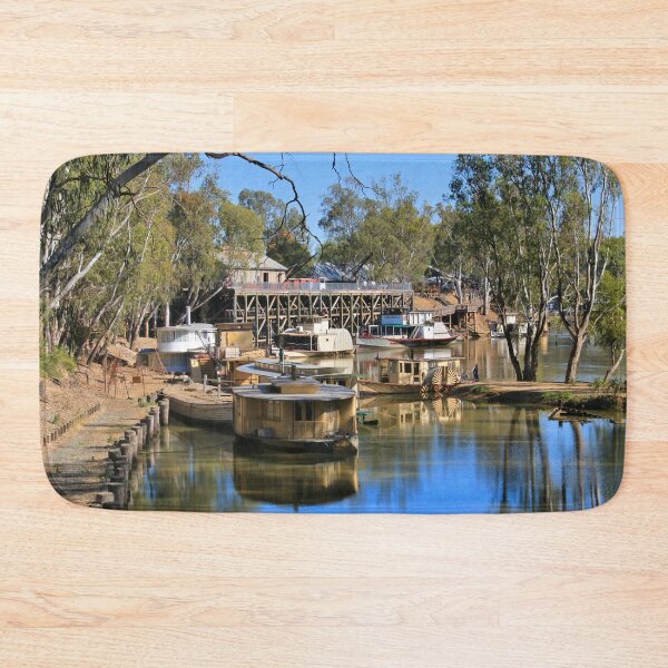 Item preview, Echuca, wharf and paddle wheelers, Victoria designed and sold by FranWest.
