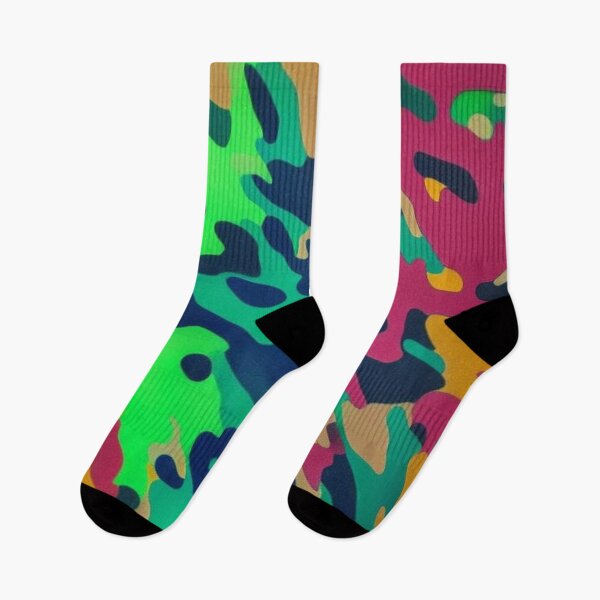 Item preview, Abstract Colorful Camouflage designed and sold by calibrit.