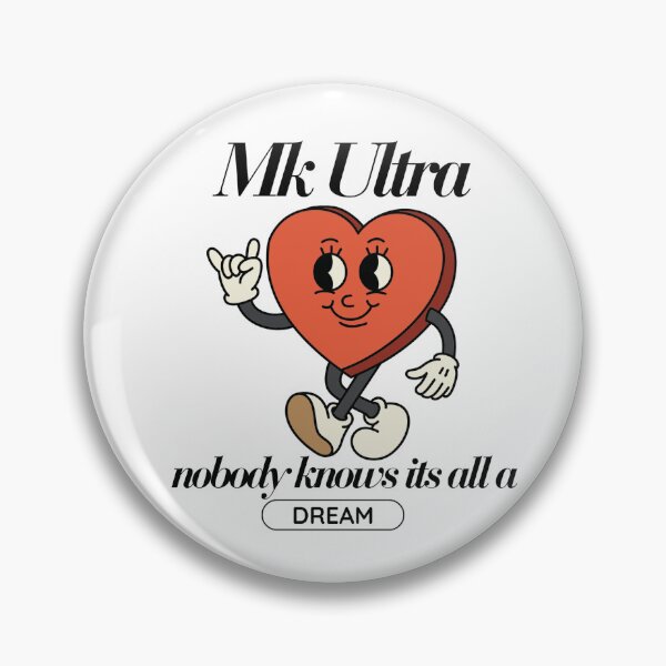 Item preview, MK ULTRA "nobody knows its all a dream" funny saying surreal design designed and sold by ratchips.
