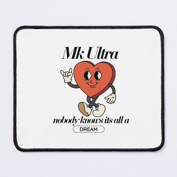 Item preview, MK ULTRA "nobody knows its all a dream" funny saying surreal design designed and sold by ratchips.