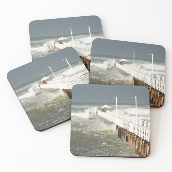 Item preview, High tide at point Lonsdale pier designed and sold by ketut suwitra.