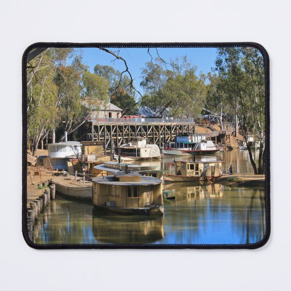 Item preview, Echuca, wharf and paddle wheelers, Victoria designed and sold by FranWest.