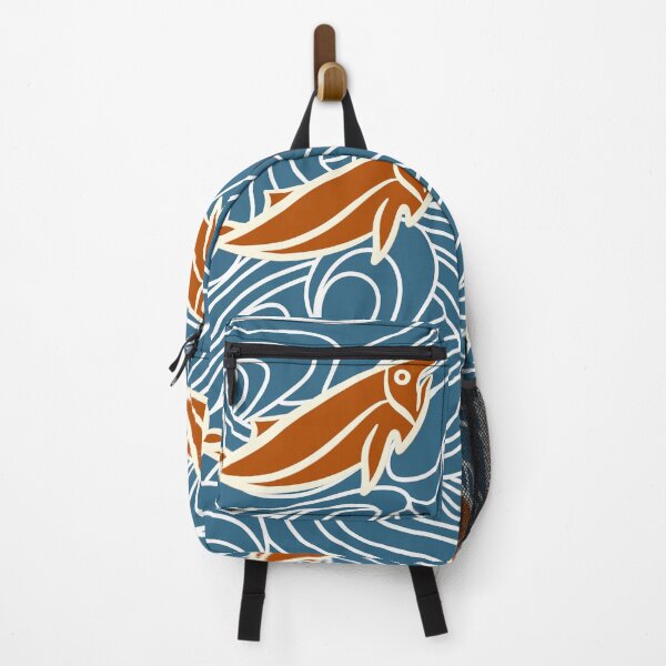Item preview, Dancing Salmon designed and sold by BorealLine.