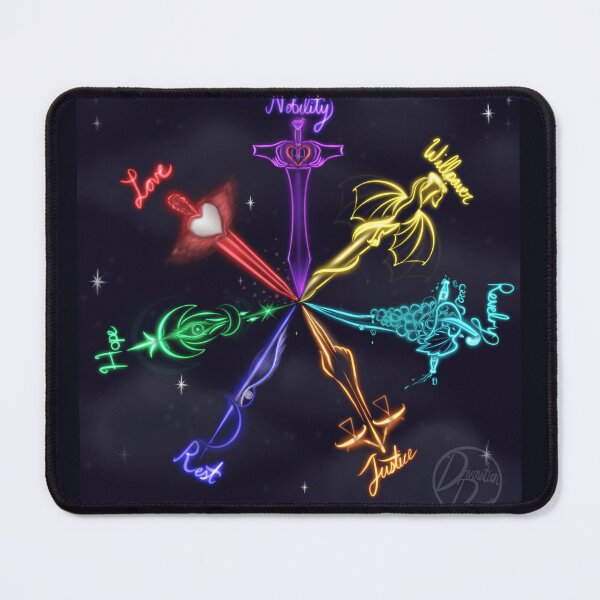 Item preview, Swords of the Saving Graces designed and sold by DivinationDraws.