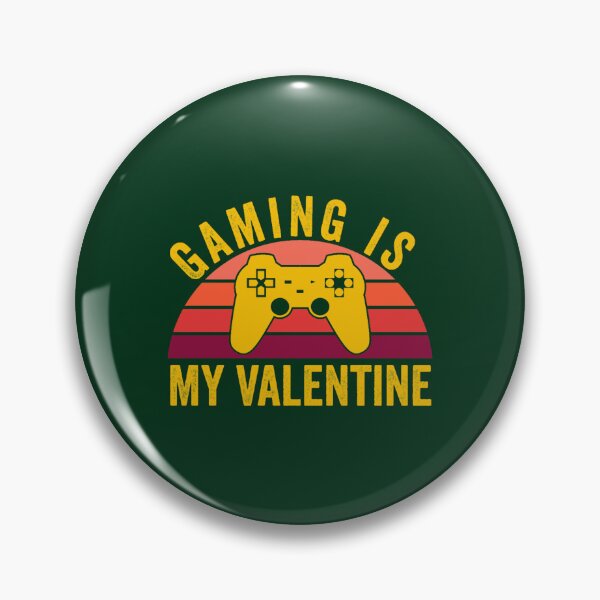 Item preview, Gaming Is My Valentine retro vintage gift for Valentine_s Day 2021. designed and sold by lupewillms.