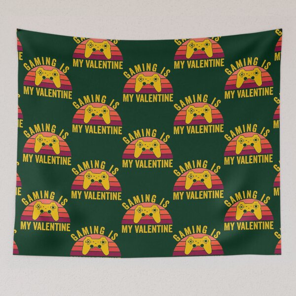 Item preview, Gaming Is My Valentine retro vintage gift for Valentine_s Day 2021. designed and sold by lupewillms.