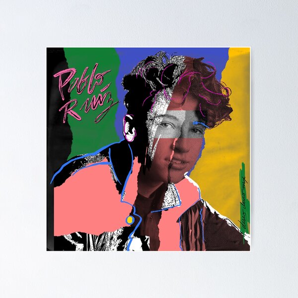 Item preview, PABLO RUIZ 80S RETRO STYLE designed and sold by DiscoDiscoMx.