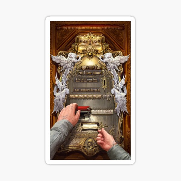 Clockwork Confessional Sticker