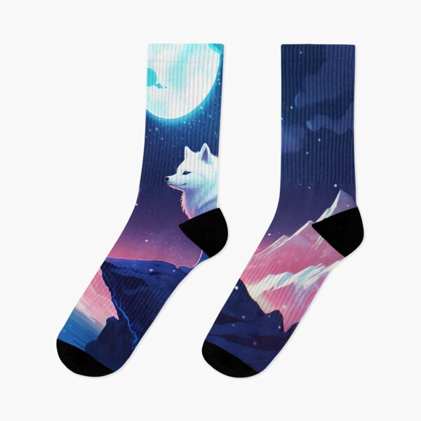 Item preview, Arctic Fox Lofi || Mountain River Dream designed and sold by UmuuStudio.