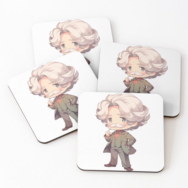 Item preview, Cute Mark Twain Chibi designed and sold by RaineDDesigns.