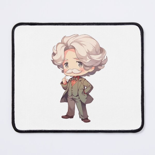 Item preview, Cute Mark Twain Chibi designed and sold by RaineDDesigns.