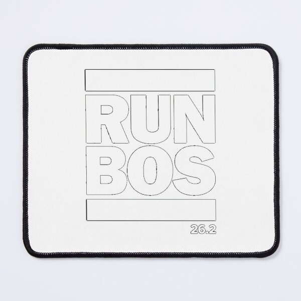 Item preview, RUN BOS - The Boston Marathon  designed and sold by VintageImagerye.