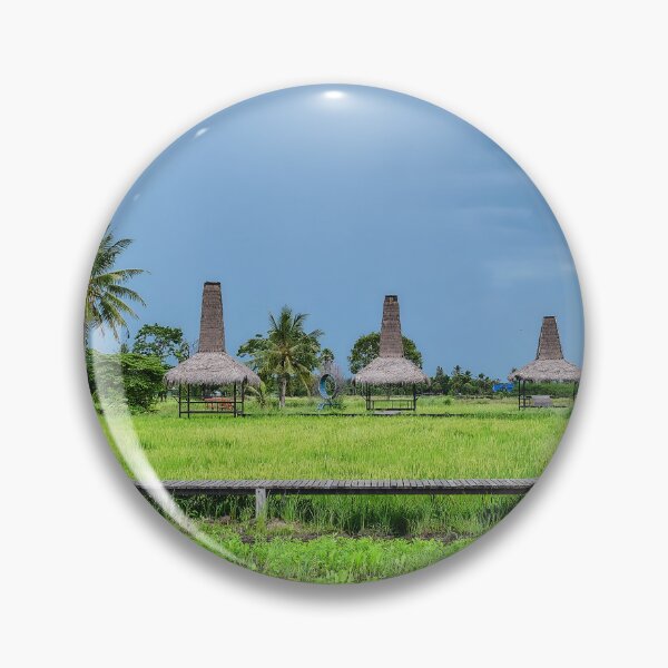 Item preview, Ephemeral Painting: Rice Fields under the Storm designed and sold by franck380.