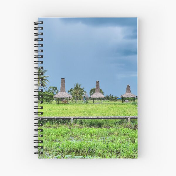 Item preview, Ephemeral Painting: Rice Fields under the Storm designed and sold by franck380.