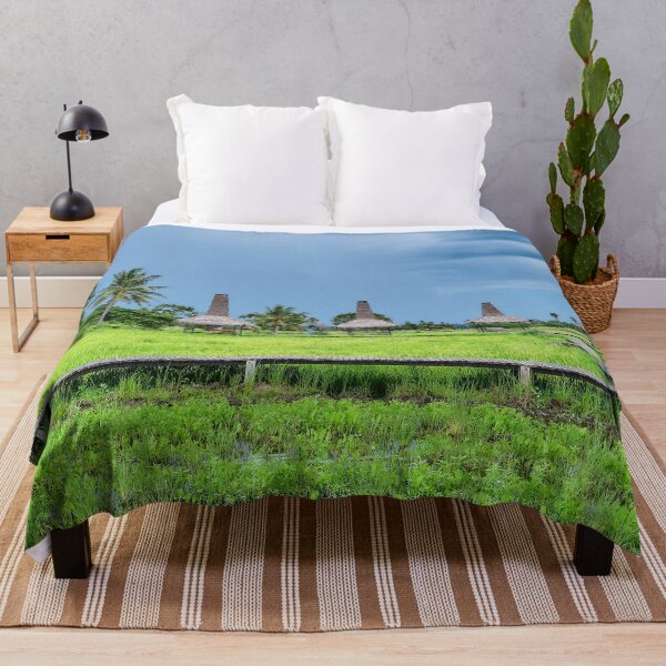 Item preview, Ephemeral Painting: Rice Fields under the Storm designed and sold by franck380.