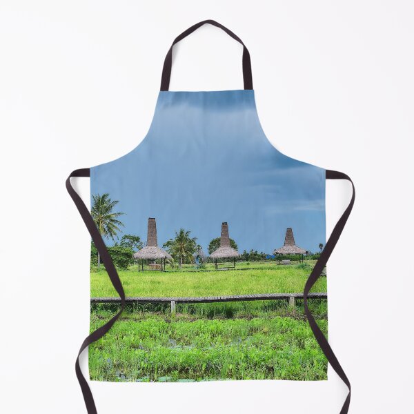 Item preview, Ephemeral Painting: Rice Fields under the Storm designed and sold by franck380.