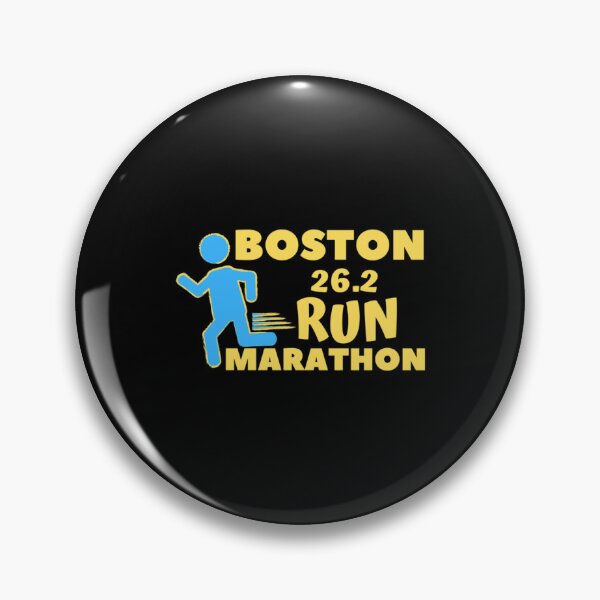 Item preview, Boston 26.2 Marathon - 10K, Full, Half Marathoner Gift, Runner_s Gift, Running Gift,Blue, Yellow E designed and sold by VintageImagerye.