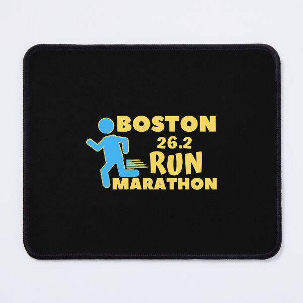 Item preview, Boston 26.2 Marathon - 10K, Full, Half Marathoner Gift, Runner_s Gift, Running Gift,Blue, Yellow E designed and sold by VintageImagerye.