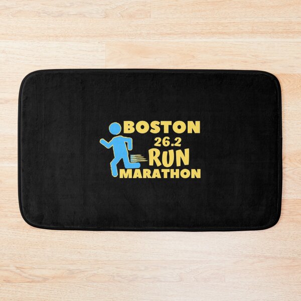 Item preview, Boston 26.2 Marathon - 10K, Full, Half Marathoner Gift, Runner_s Gift, Running Gift,Blue, Yellow E designed and sold by VintageImagerye.