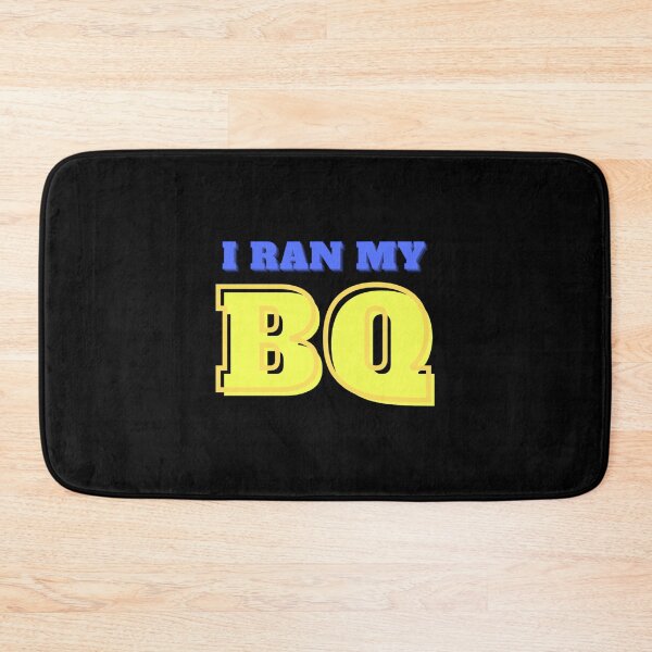 Item preview, I Ran My BQ designed and sold by VintageImagerye.