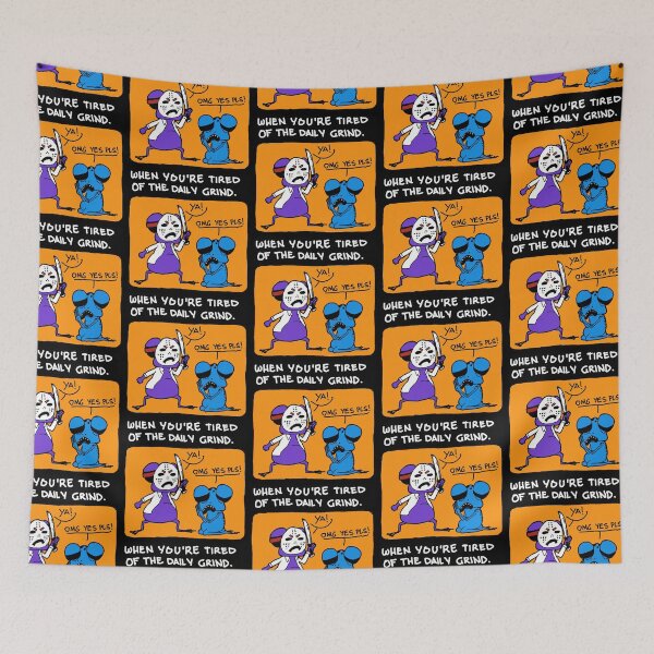 Item preview, Tiring daily grind designed and sold by Tschusschfrosch.