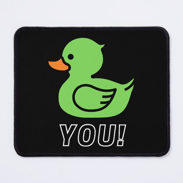 Item preview, Duck You - Neon Green Rubber Ducky designed and sold by DavidsDucks.