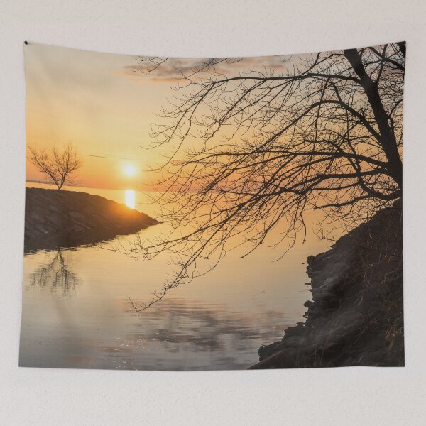 Item preview, Bare Branches Framing the Rising Sun designed and sold by Georgia Mizuleva.