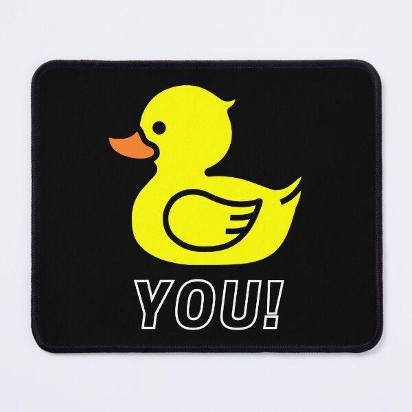 Item preview, Duck You - Neon Yellow Rubber Ducky designed and sold by DavidsDucks.