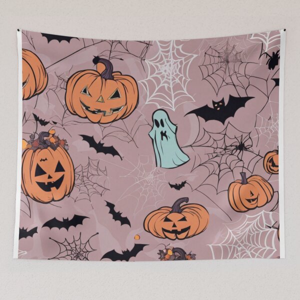 Item preview, Spooky Spectres And Pumpkins designed and sold by ManikRaja.