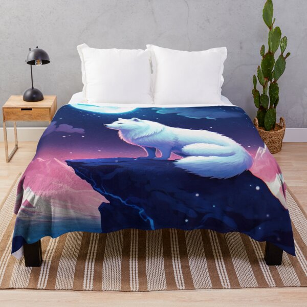 Item preview, Arctic Fox Lofi || Mountain River Dream designed and sold by UmuuStudio.