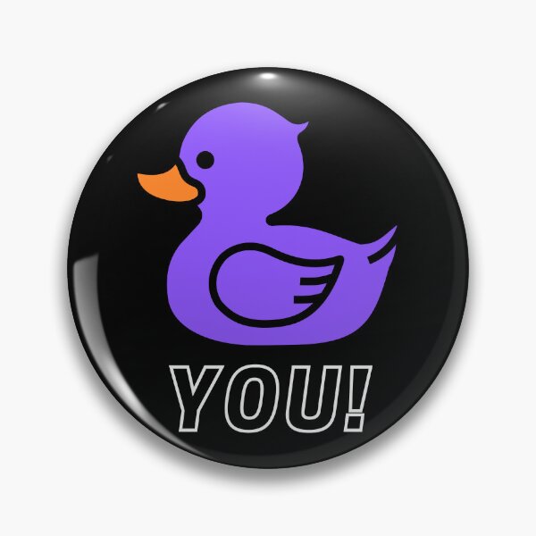 Item preview, Duck You - Purple Rubber Ducky designed and sold by DavidsDucks.